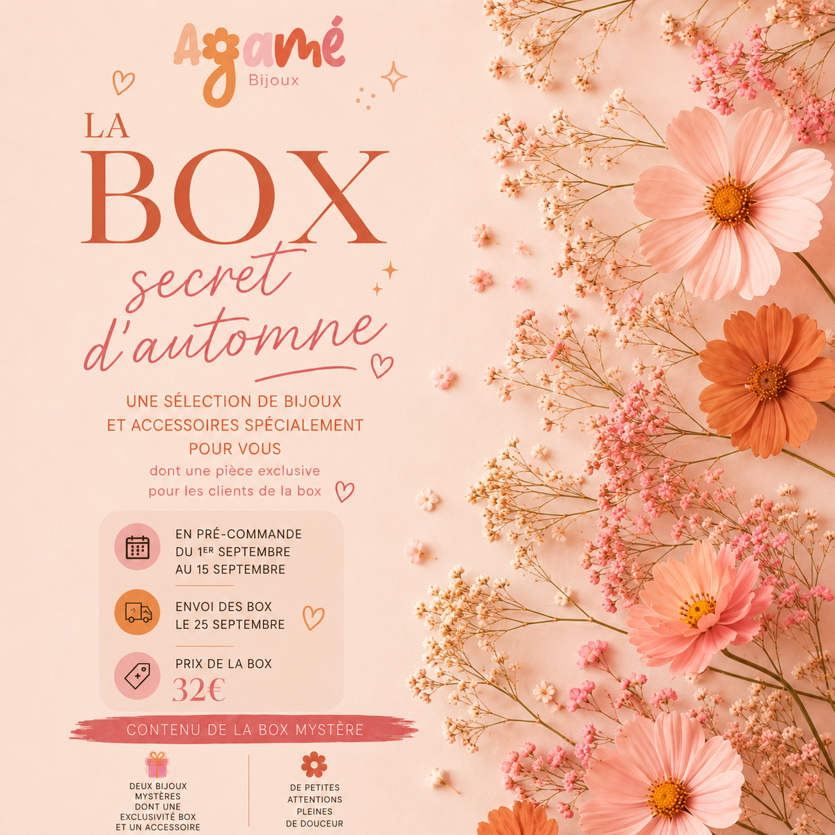 Box mystère " SECRET D’AUTOMNE"