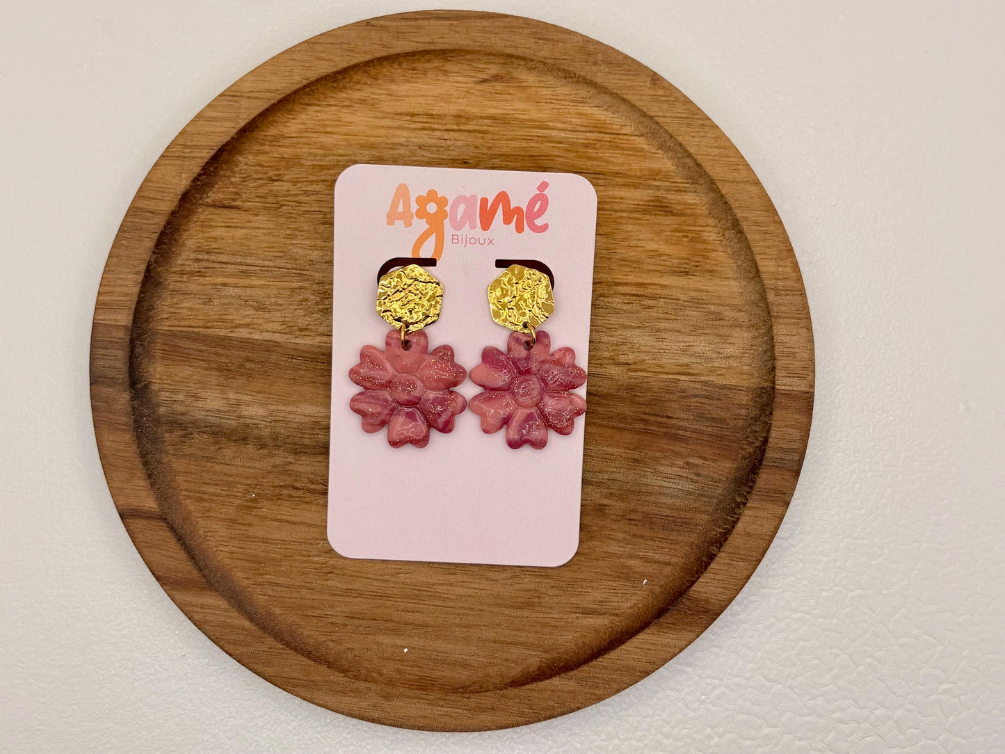 Boucles d'oreilles Jade